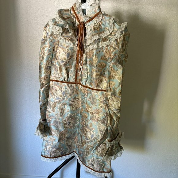 NWT Zimmermann Ladybeetle Ruffle Collar Mini Dress - Picture 4 of 9